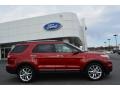 2014 Ruby Red Ford Explorer Limited  photo #2