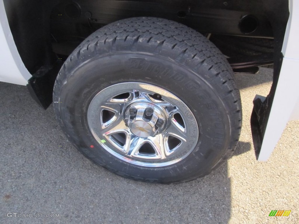 2014 Silverado 1500 WT Regular Cab 4x4 - Summit White / Jet Black/Dark Ash photo #3