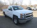 2014 Summit White Chevrolet Silverado 1500 WT Regular Cab 4x4  photo #9