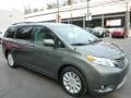 Cypress Green Pearl 2012 Toyota Sienna XLE AWD