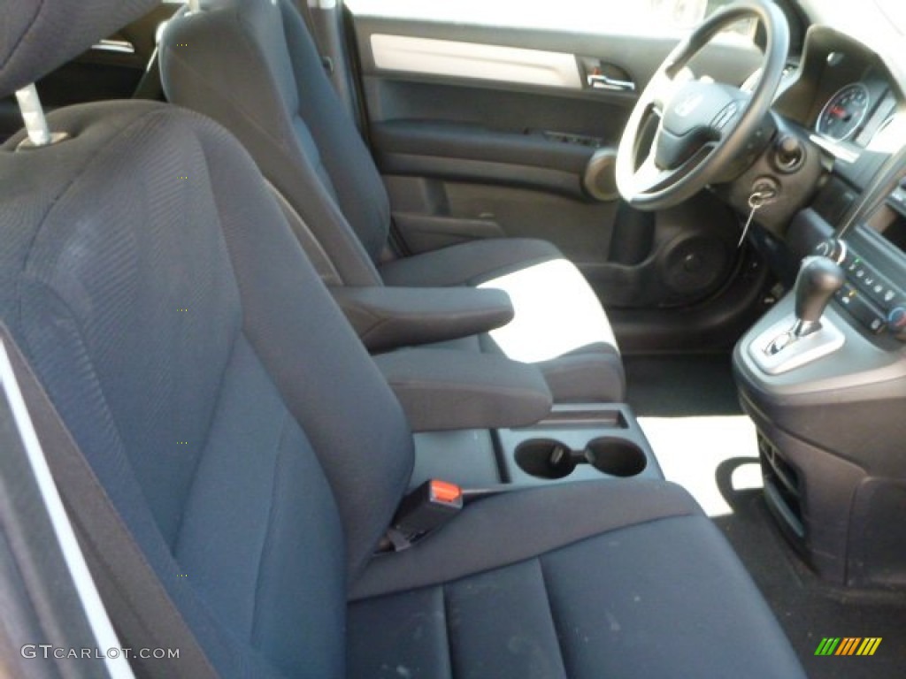 2011 CR-V LX 4WD - Polished Metal Metallic / Black photo #16