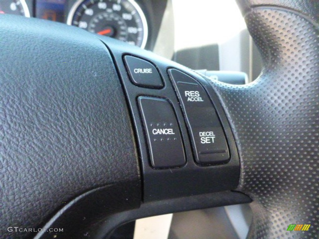 2011 CR-V LX 4WD - Polished Metal Metallic / Black photo #20