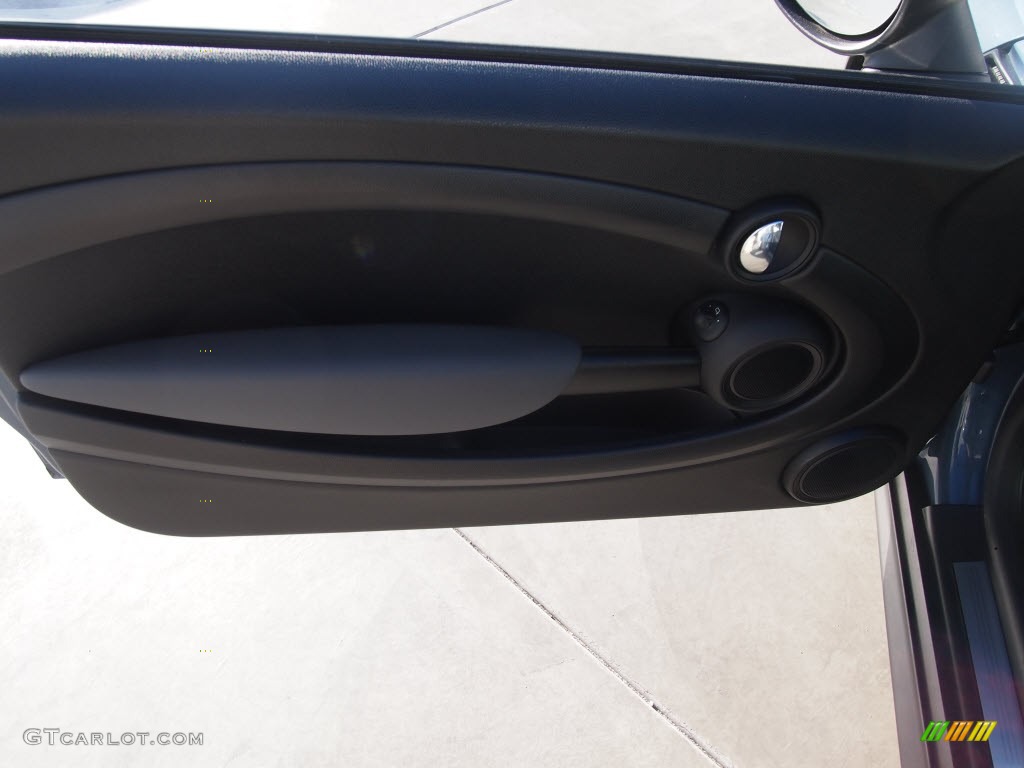 2011 Cooper Hardtop - Horizon Blue Metallic / Carbon Black photo #11