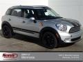 2014 Crystal Silver Metallic Mini Cooper Countryman  photo #1