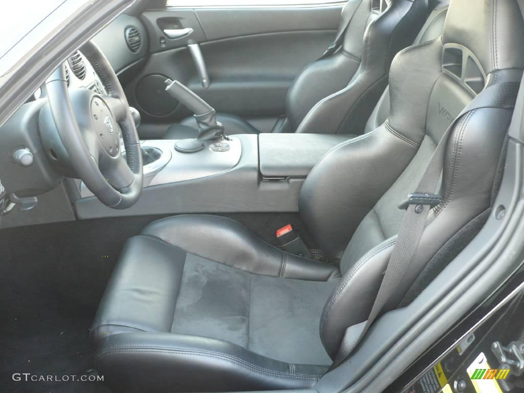 2008 Viper SRT-10 ACR Coupe - Viper Black / Black/Black photo #9