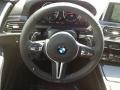 2014 BMW M6 Black Interior Steering Wheel Photo