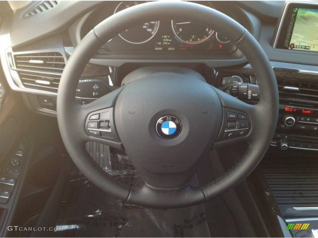 2014 BMW X5 xDrive35d Terra Steering Wheel Photo #92080763