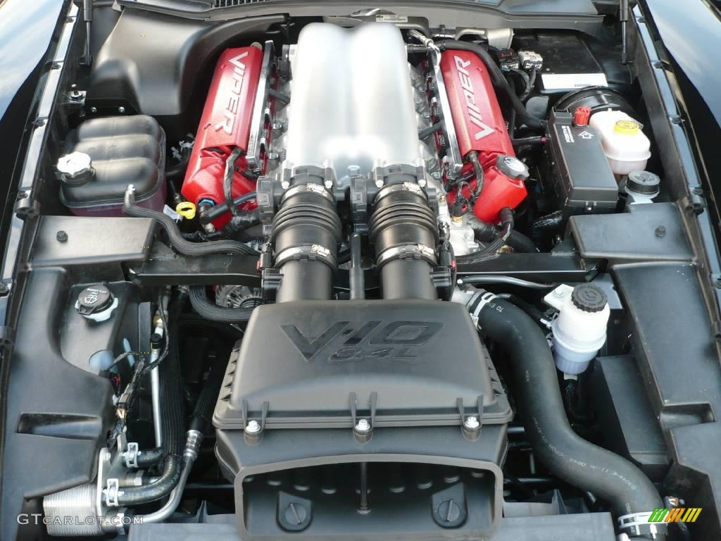 2008 Viper SRT-10 ACR Coupe - Viper Black / Black/Black photo #23