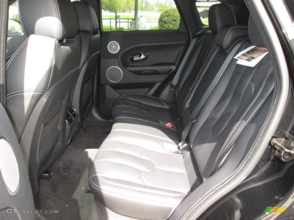 Dynamic Ebony/Cirrus Stitch Interior 2014 Land Rover Range Rover Evoque Dynamic Photo #92082368