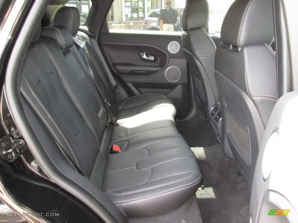 2014 Land Rover Range Rover Evoque Dynamic Rear Seat Photo #92082452