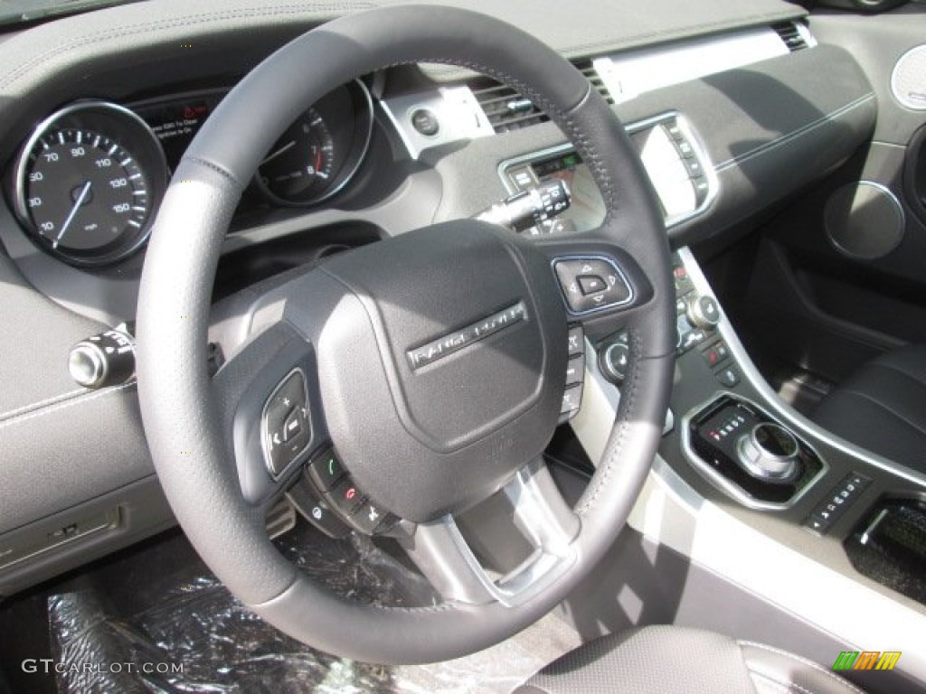 2014 Range Rover Evoque Dynamic - Santorini Black Metallic / Dynamic Ebony/Cirrus Stitch photo #21