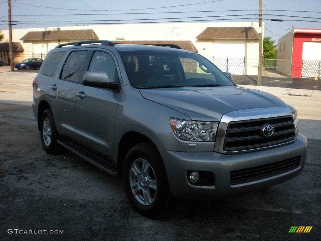 2008 Sequoia SR5 4WD - Silver Sky Metallic / Graphite photo #1