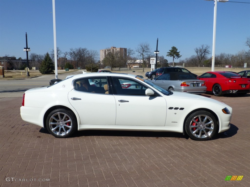 2012 Quattroporte S - Bianco Eldorado (White) / Cuoio photo #6