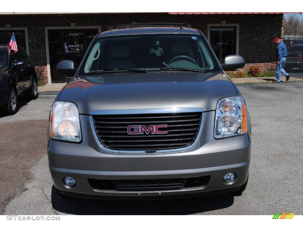 2007 Yukon SLT - Steel Gray Metallic / Light Titanium photo #8