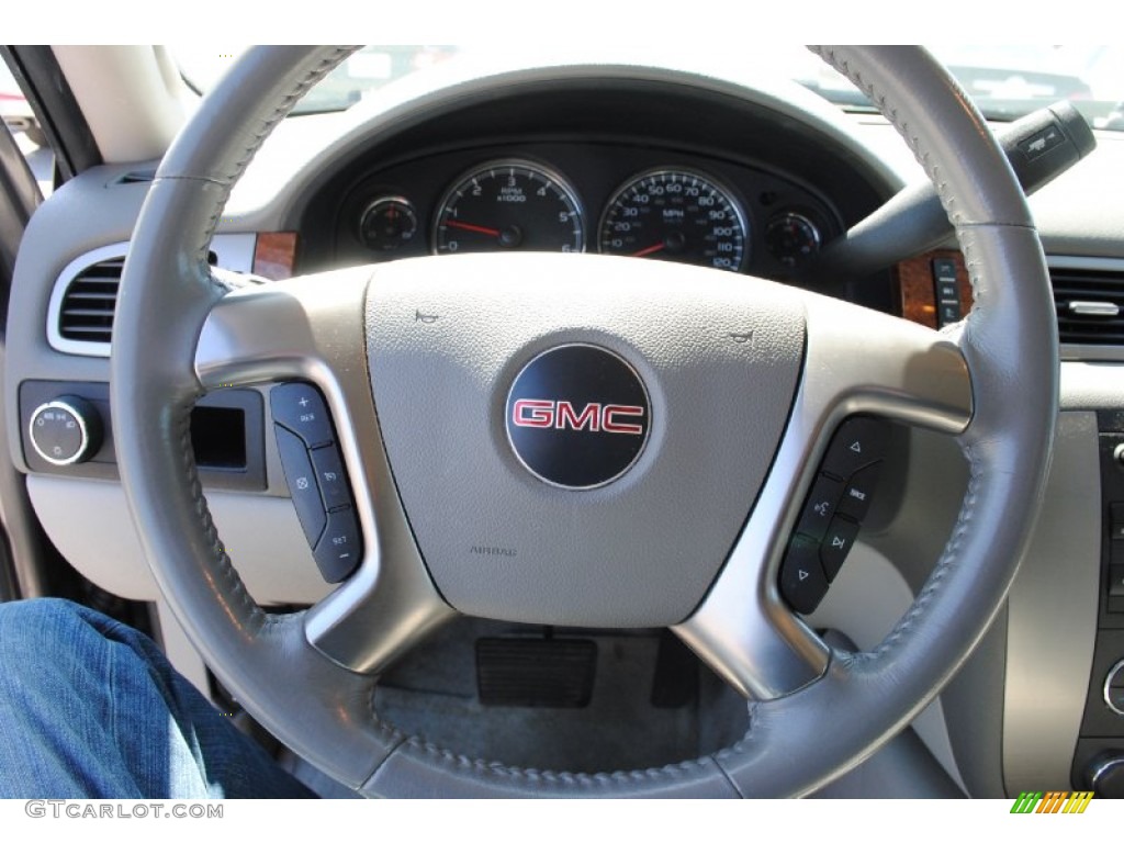 2007 Yukon SLT - Steel Gray Metallic / Light Titanium photo #12
