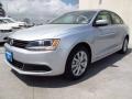 Reflex Silver Metallic - Jetta SE Sedan Photo No. 3