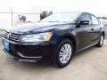 2014 Black Volkswagen Passat 1.8T S  photo #3