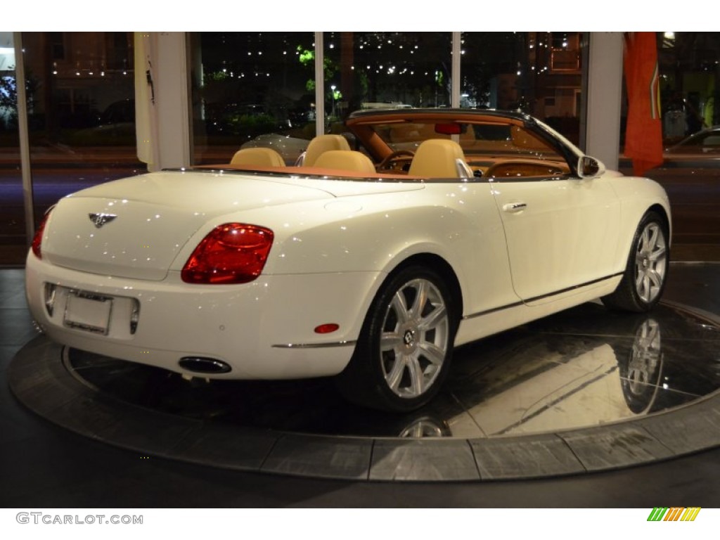 2007 Continental GTC  - Glacier White / Saffron photo #20