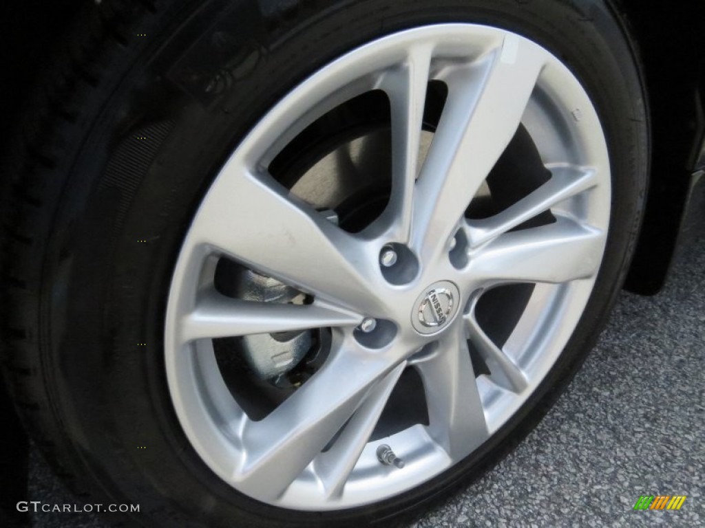 2014 Altima 2.5 SL - Super Black / Beige photo #8