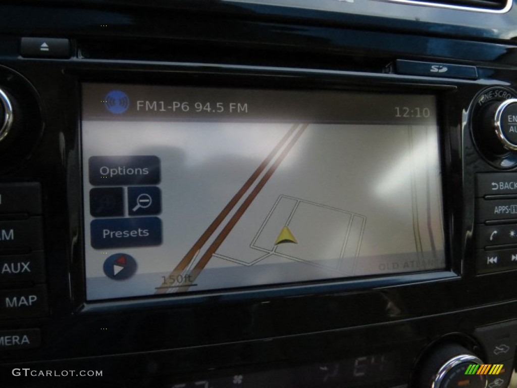 2014 Altima 2.5 SL - Super Black / Beige photo #14