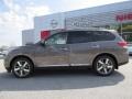 2014 Mocha Stone Nissan Pathfinder Platinum  photo #2