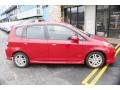 Milano Red 2007 Honda Fit Sport Exterior