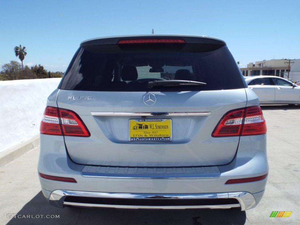 2014 ML 350 - Diamond Silver Metallic / Grey photo #5