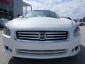 2014 Pearl White Nissan Maxima 3.5 SV  photo #8