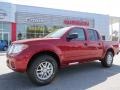 Lava Red 2014 Nissan Frontier SV Crew Cab