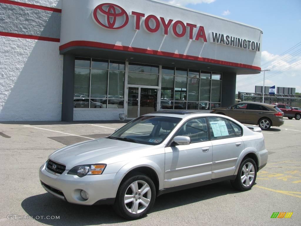 2005 Outback 3.0 R Sedan - Brilliant Silver Metallic / Taupe photo #1