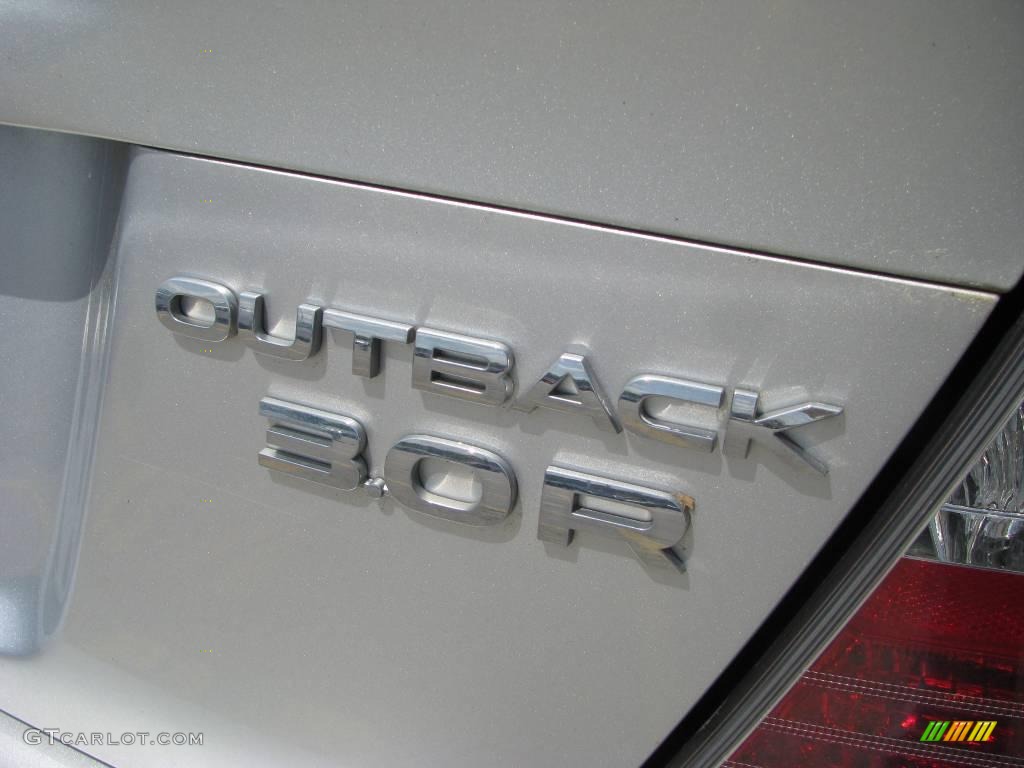 2005 Outback 3.0 R Sedan - Brilliant Silver Metallic / Taupe photo #7