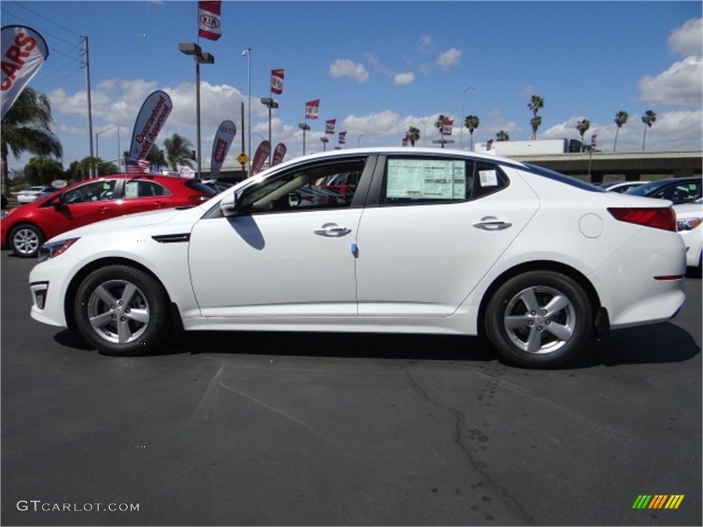 Snow White Pearl 2014 Kia Optima LX Exterior Photo #92094815