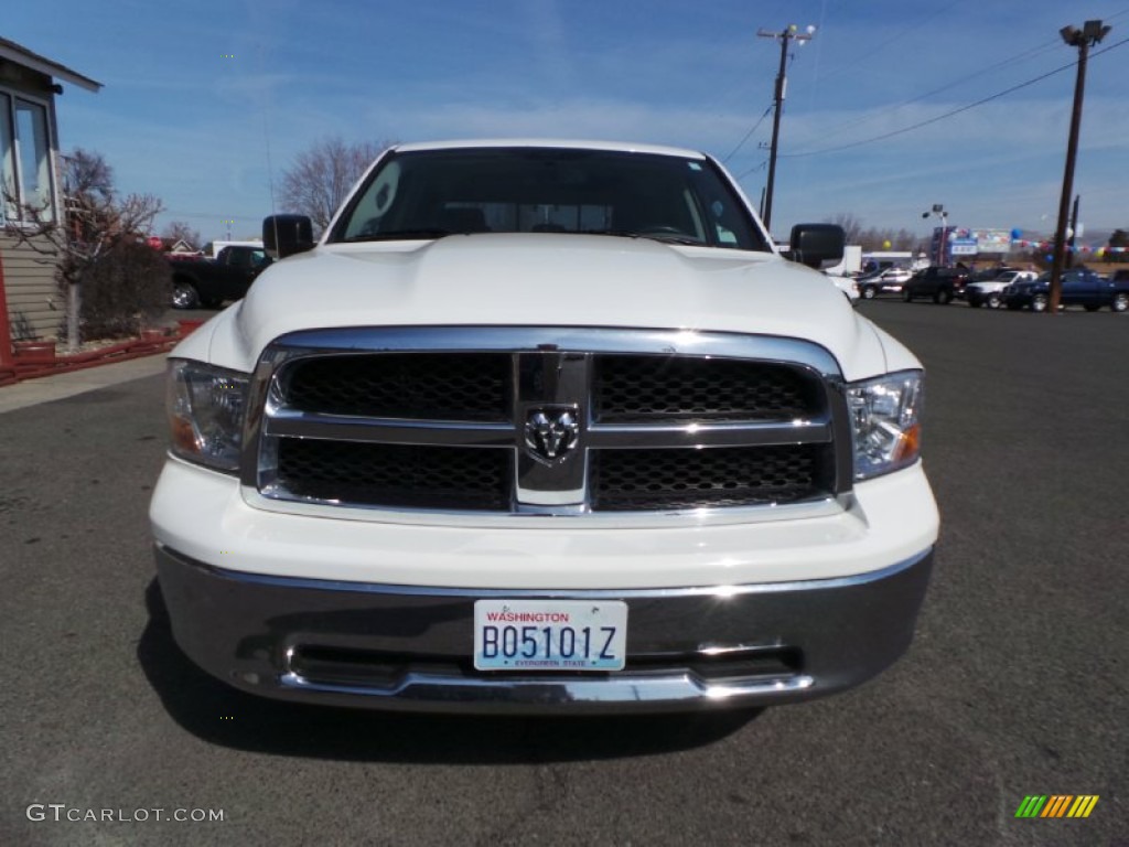 2009 Ram 1500 SLT Crew Cab 4x4 - Stone White / Dark Slate Gray photo #8