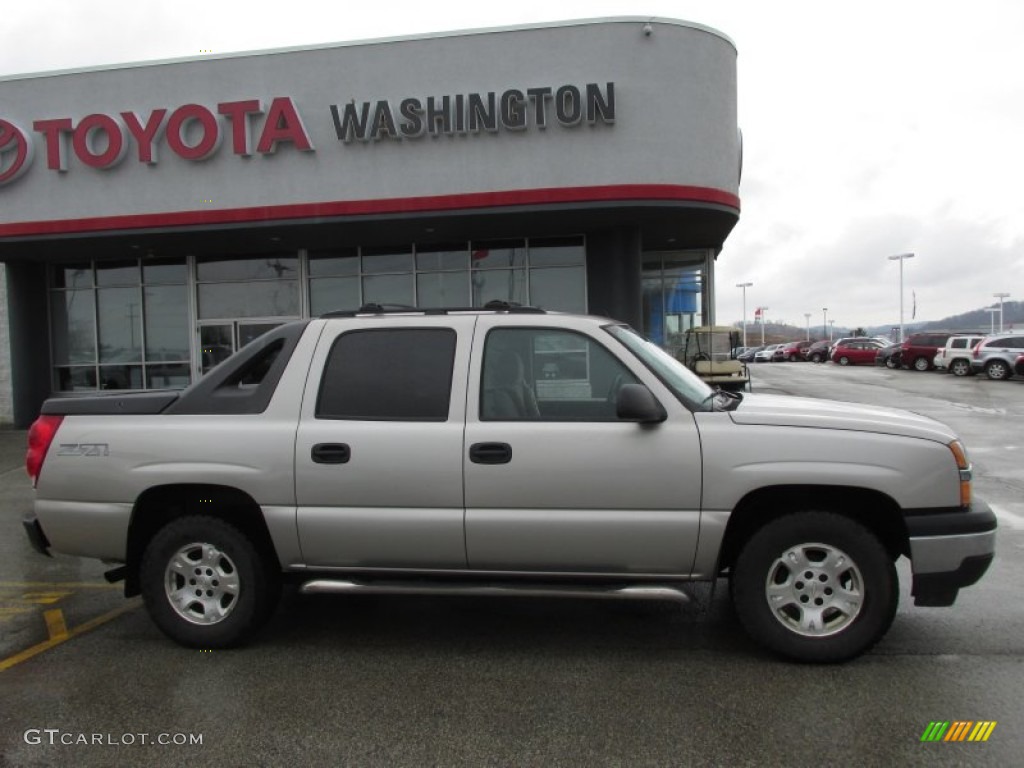 2006 Avalanche Z71 4x4 - Silver Birch Metallic / Gray/Dark Charcoal photo #2