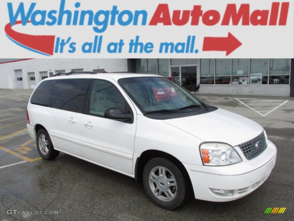 Vibrant White Ford Freestar