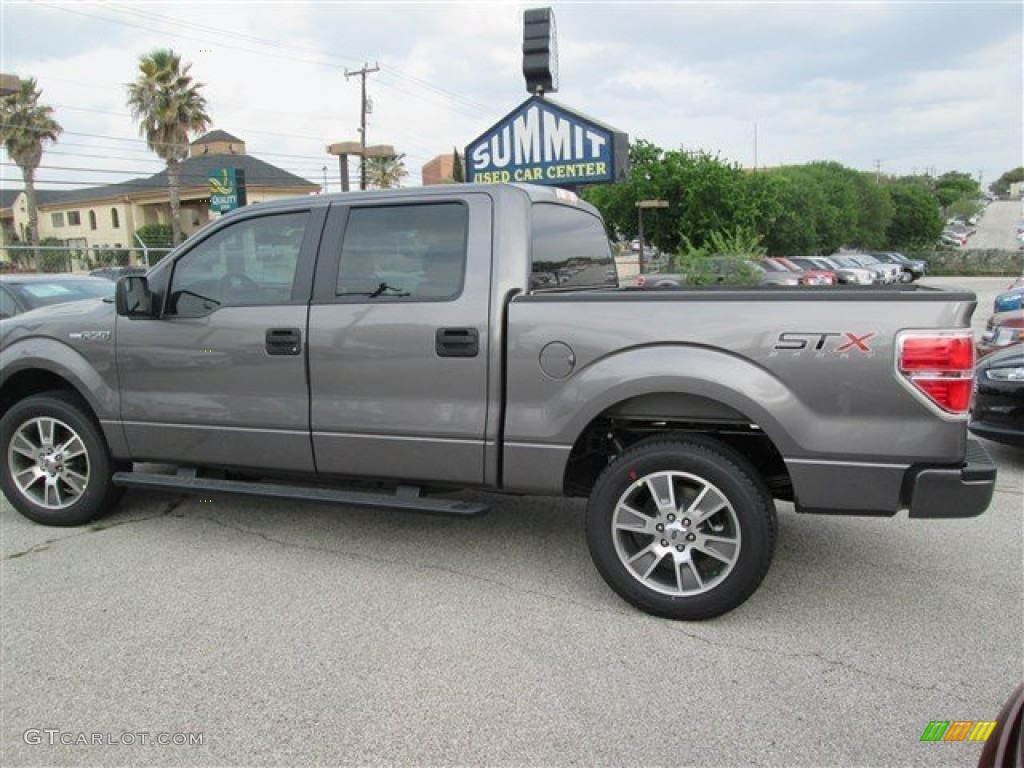 2014 F150 STX SuperCrew - Sterling Grey / Black photo #3