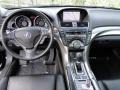 2009 Acura TL Ebony Interior Dashboard Photo