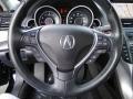 2009 Acura TL Ebony Interior Steering Wheel Photo