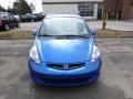 2007 Vivid Blue Pearl Honda Fit   photo #2