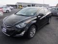 2014 Black Hyundai Elantra SE Sedan  photo #1