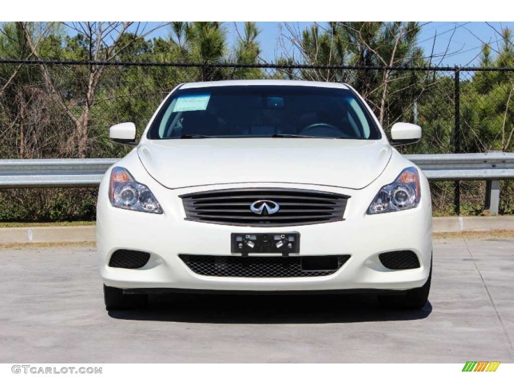 2008 G 37 S Sport Coupe - Ivory Pearl White / Graphite photo #3