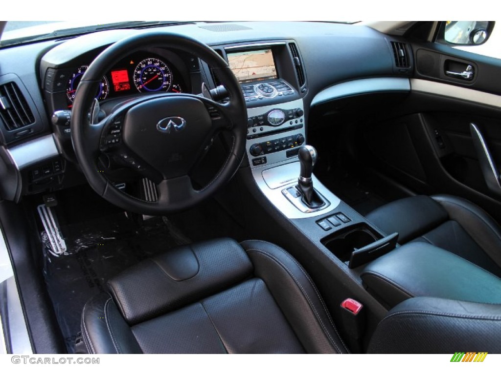 Graphite Interior 2008 Infiniti G 37 S Sport Coupe Photo #92102924