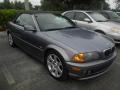 2001 Steel Blue Metallic BMW 3 Series 325i Convertible  photo #2