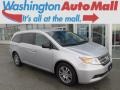 2011 Alabaster Silver Metallic Honda Odyssey EX  photo #1