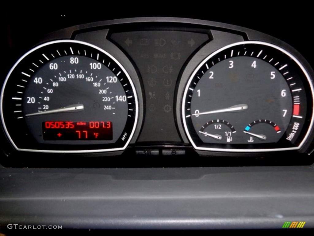 2004 BMW X3 3.0i Gauges Photo #92104244