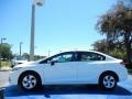 Taffeta White - Civic LX Sedan Photo No. 2