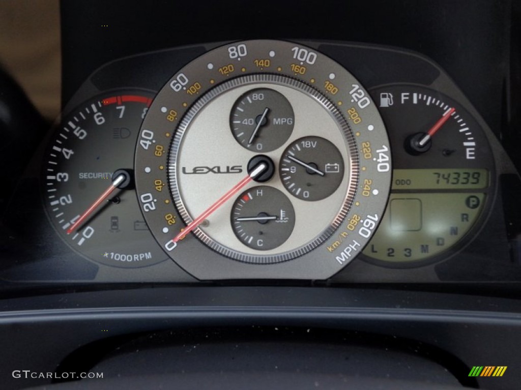 2002 Lexus IS 300 Gauges Photo #92106908