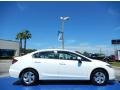 Taffeta White - Civic LX Sedan Photo No. 6