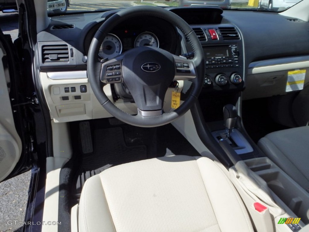 2014 Impreza 2.0i Sport Premium 5 Door - Plasma Blue Pearl / Ivory photo #15