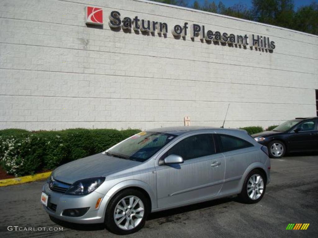 2008 Astra XR Coupe - Star Silver / Charcoal photo #1